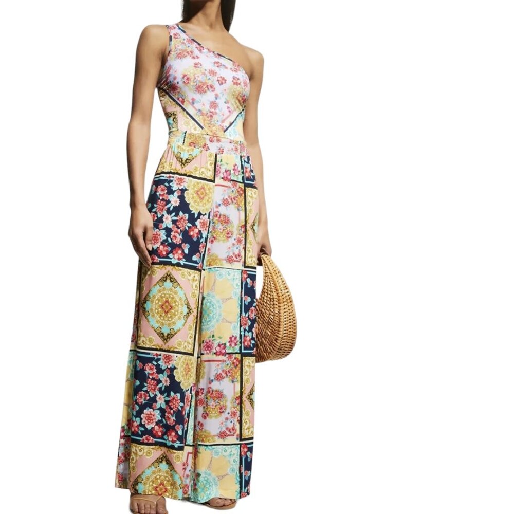 NEW Johnny Was Japer Smocked Waist Pants - CSW2322-Y Patchwork Luxury